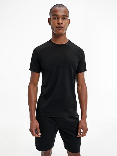 Calvin Klein Ruhák HU101419 | Calvin Klein CK Sleep Férfi Lounge Póló Fekete